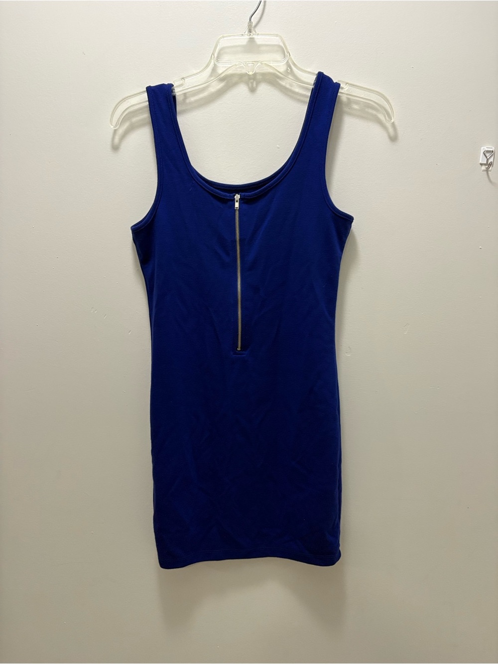 Forever 21 Royal Blue Scoop Neck mini Dress - Picture 2 of 3